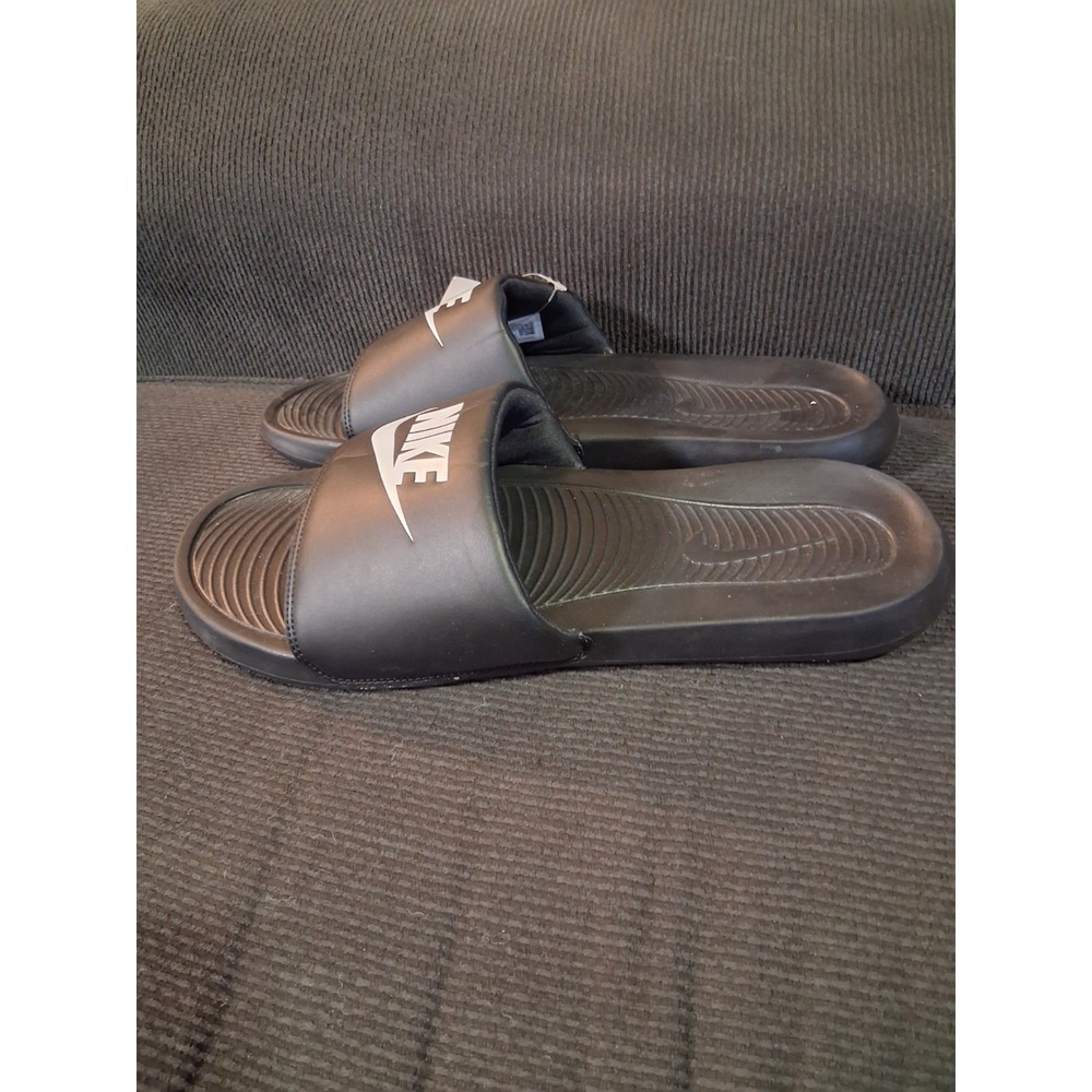 Nike Victori One Slide Men's 18‎  Slide CN9675 002 BLACK/WHITE-BLACK